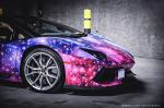 Lamborghini Aventador Roadster Galaxy Wrap by DXSC 2014 года